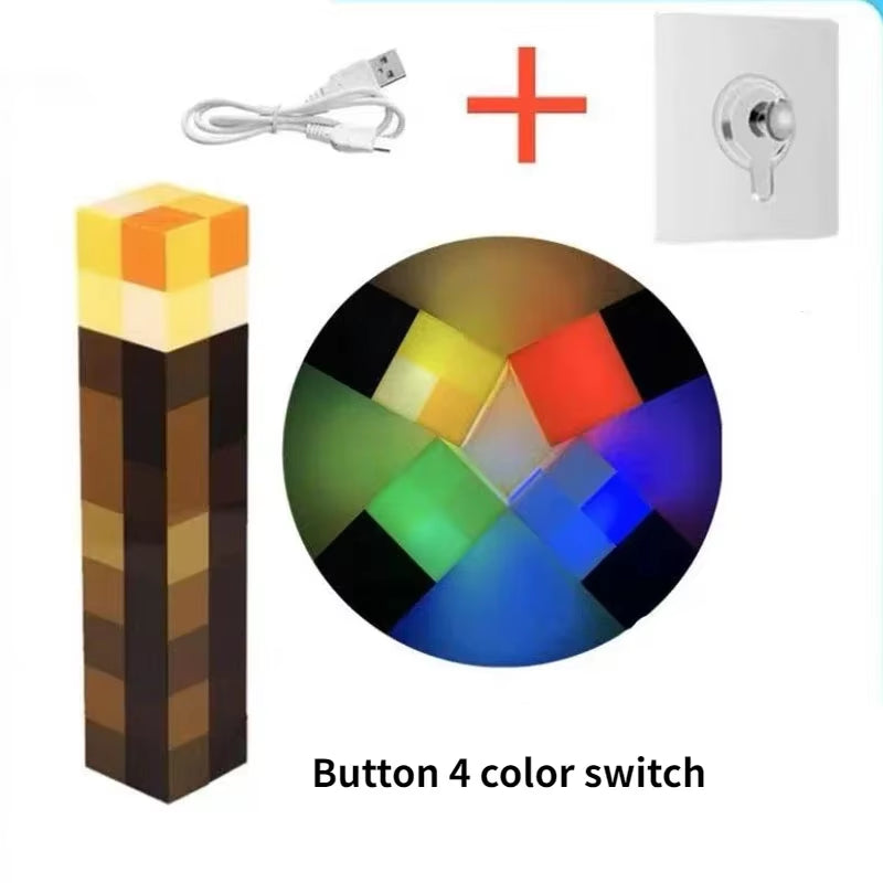 Light Up Their Nights! 🌙✨ CubeTorch LED Light - Perfect Rechargeable Bedside Lamp for Kids! 🎁💡 #HomeDecor #NightLight