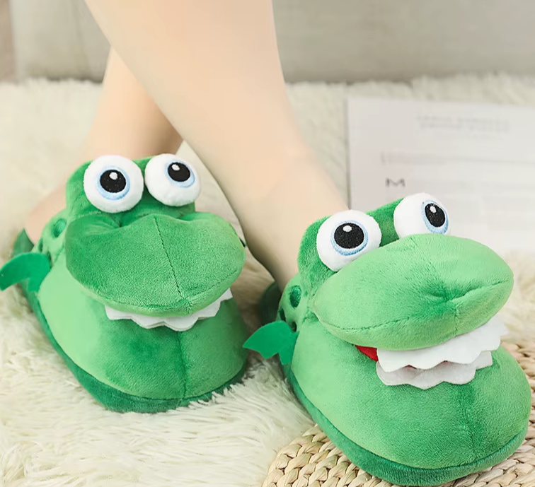 CozyChompers Gator Slippers